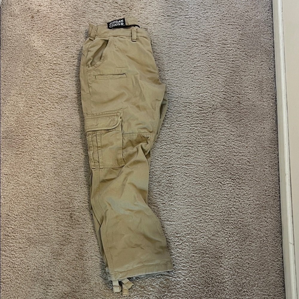 Jordan Craig Khaki Utility Cargo Pants